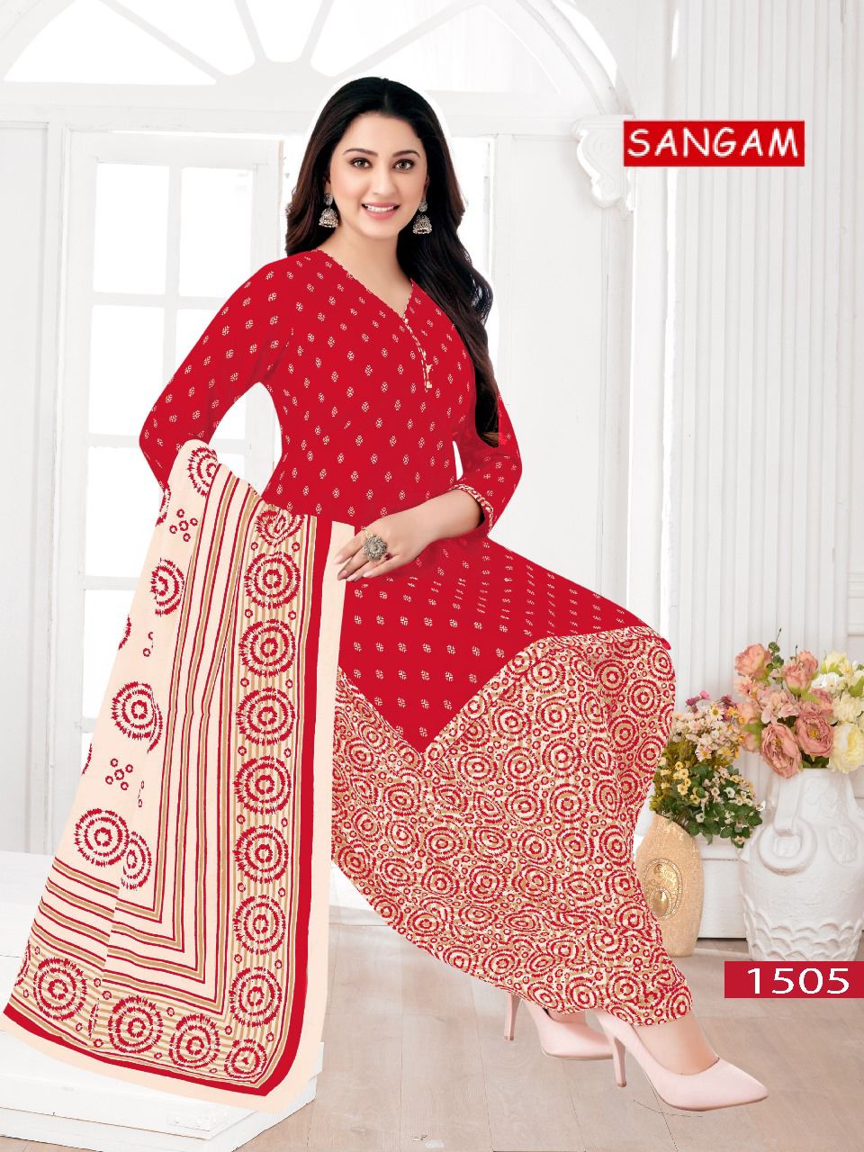 Sangam Vol 15 By Vandana C Printed Cotton Dress Material Wholesale Price In Surat
